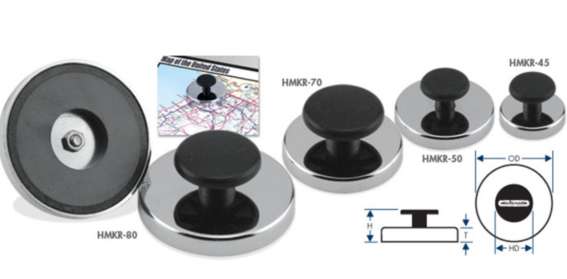 Processing customized colorful magnetic buttons an