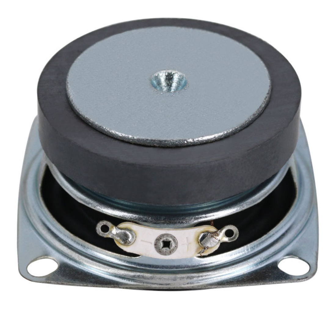 Full-range speaker 2” square 4 ohm 3 watt electro-