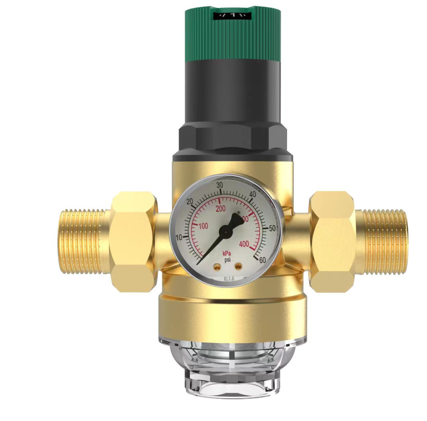 Pressure Reducing Valve Brass Double Connection
