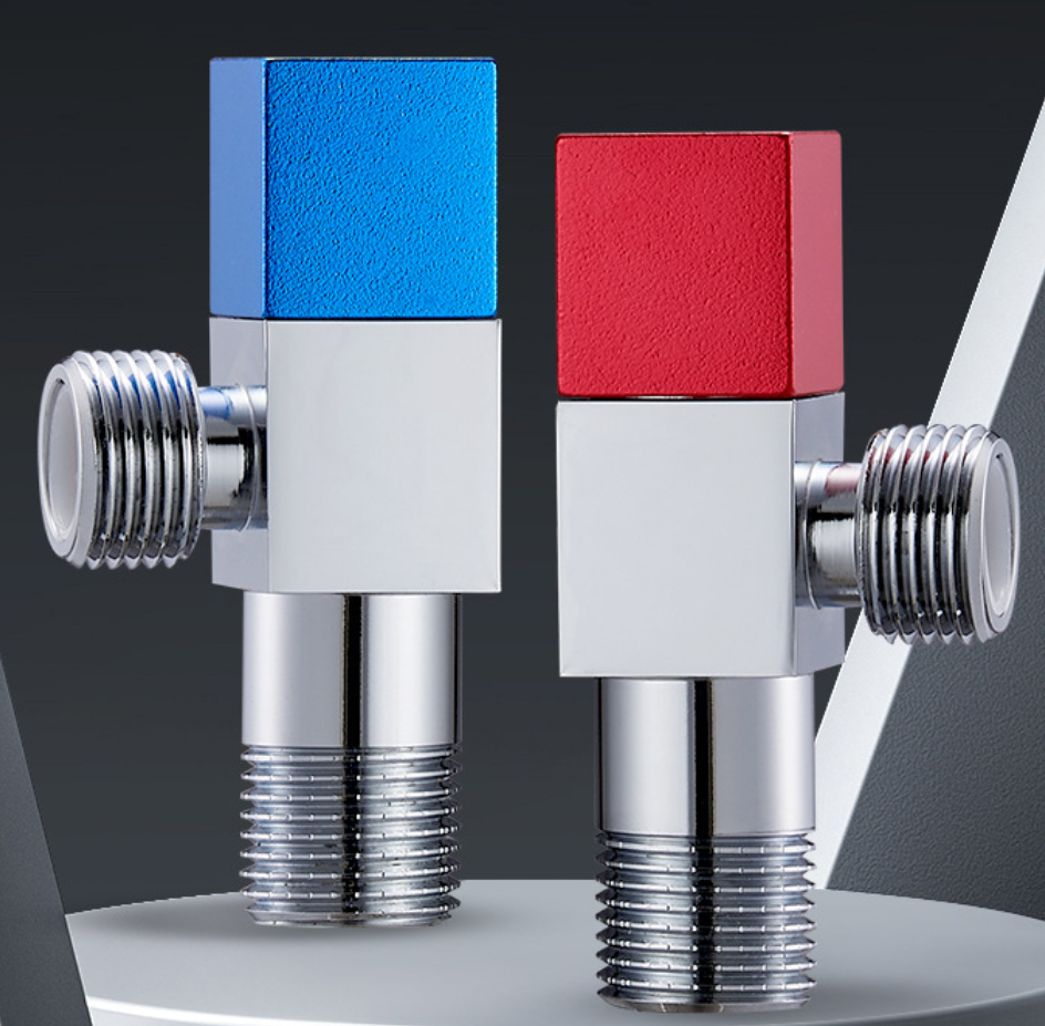 Water heater toilet all copper triangle valve hot and cold household valve