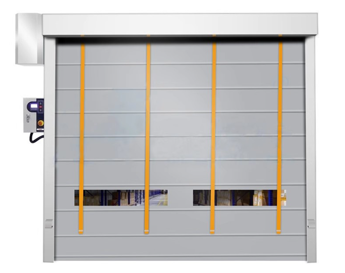 Rapid Stacking Door PVC Fabric Rapid Rolling Door