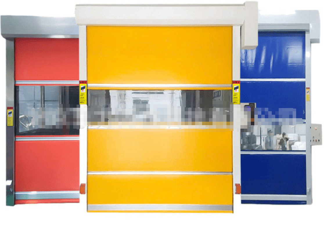 Workshop warehouse factory car wash automatic induction heat preservation pvc soft curtain door