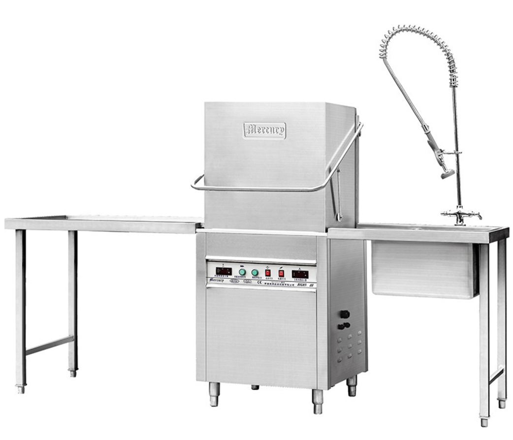 Commercial large-scale integrated dishwasher high-temperature sterilization stainless steel