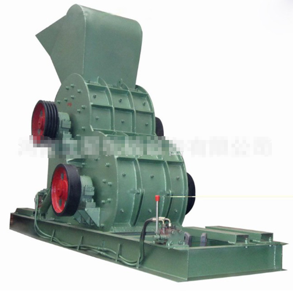 Wet material cinder double impact crusher dry and 
