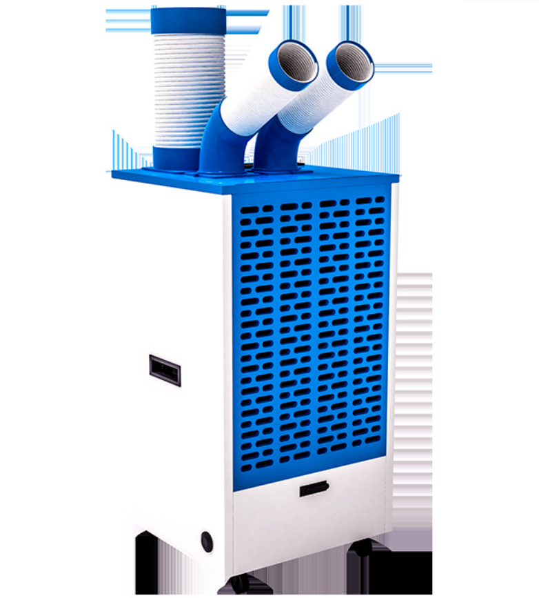 Wetman evaporative mobile air conditioning industr