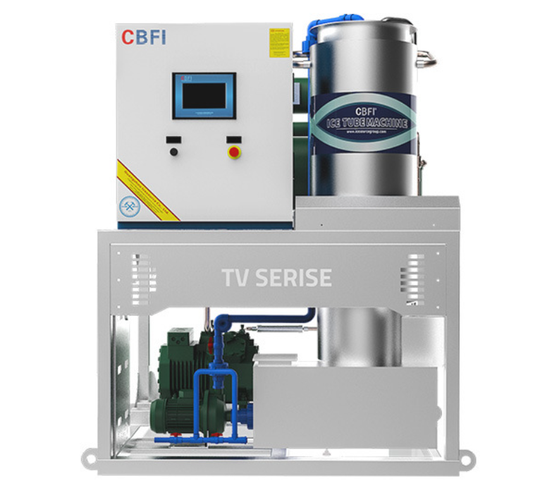 Ice Spring Refrigeration 1-5 tons tube ice machine for small and medium-sized commercial use