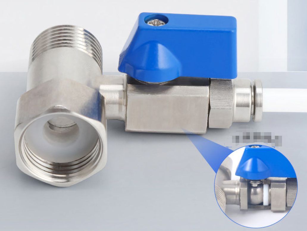304 stainless steel ball valve with switch
