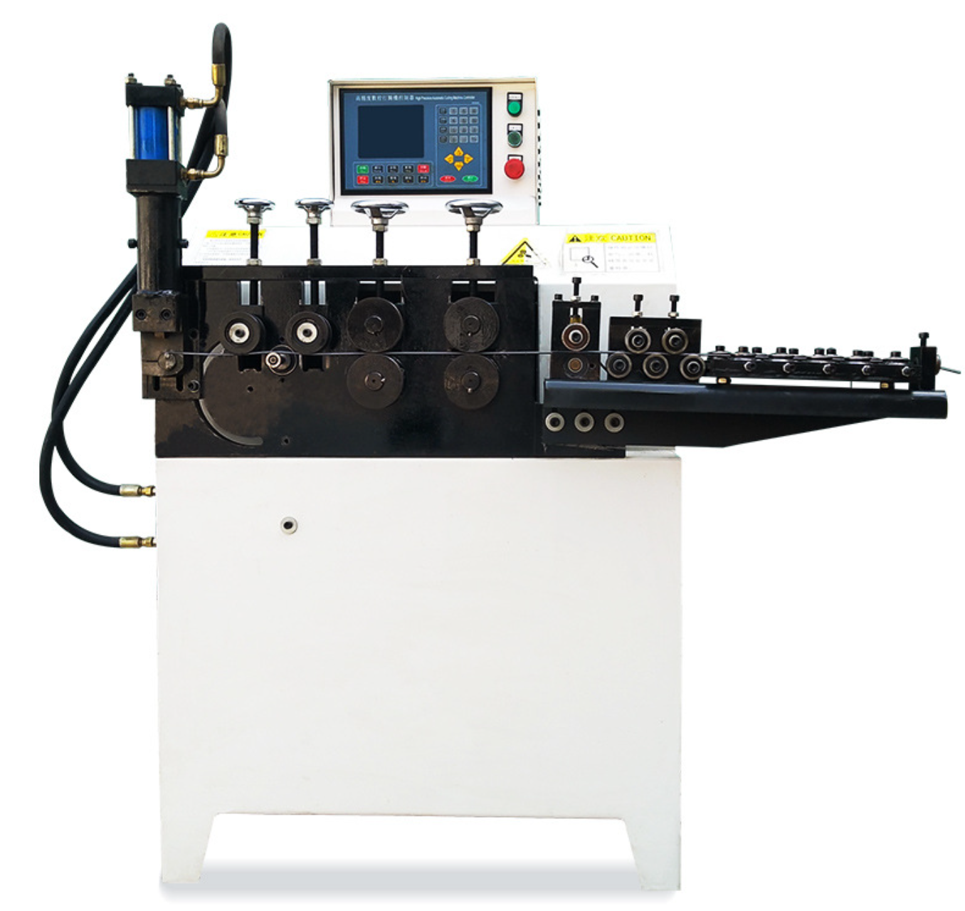 Processing customized photovoltaic spiral bar spring machine