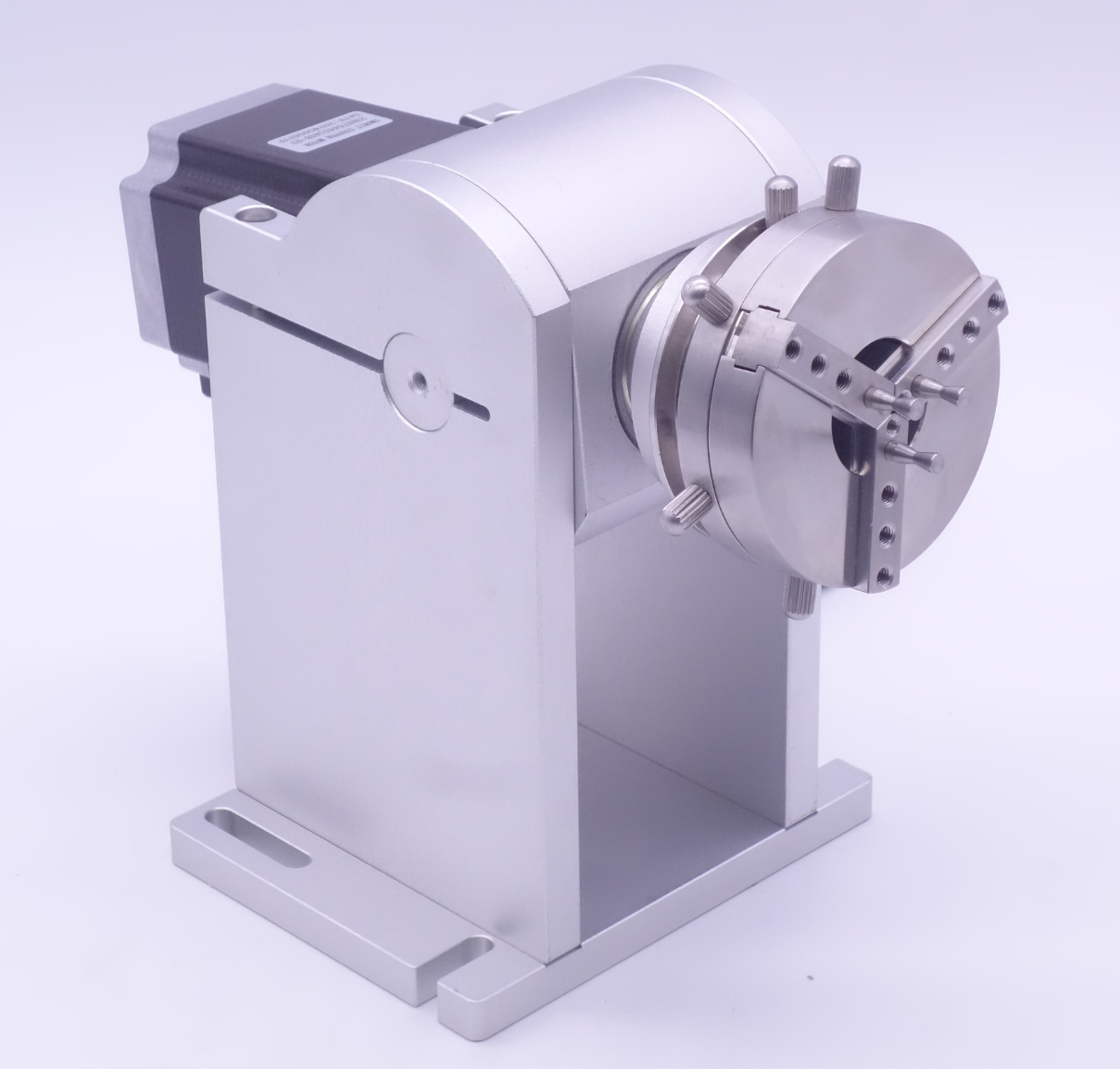 New mini marking machine rotary axis stainless steel rotary fixture
