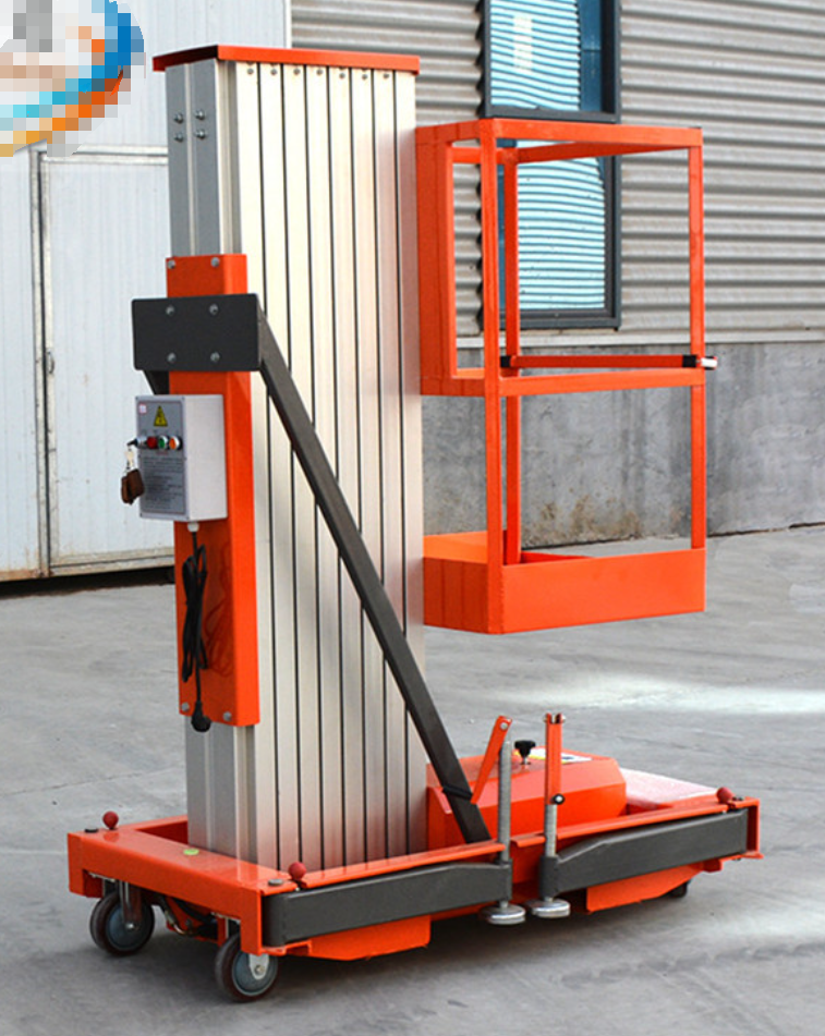 6 meters 8 meters aerial work truck mobile lift small electric